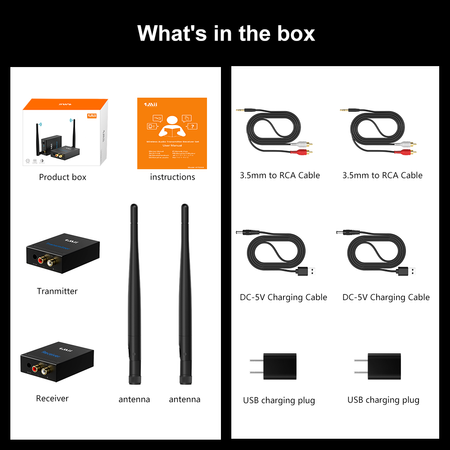 RT5066 24GHz 100m Wireless Audio Extender