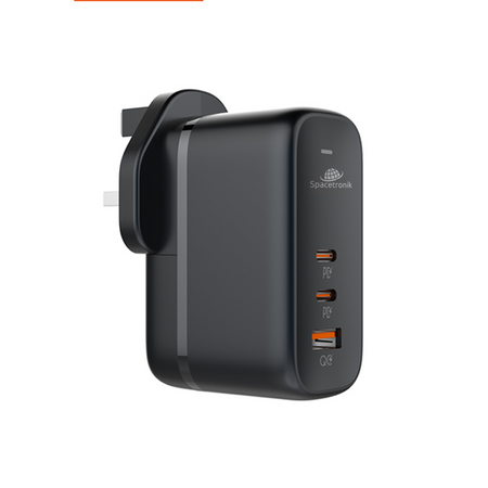 65W GaN SR101 2x USB-C, 1x PD QC nabíječka