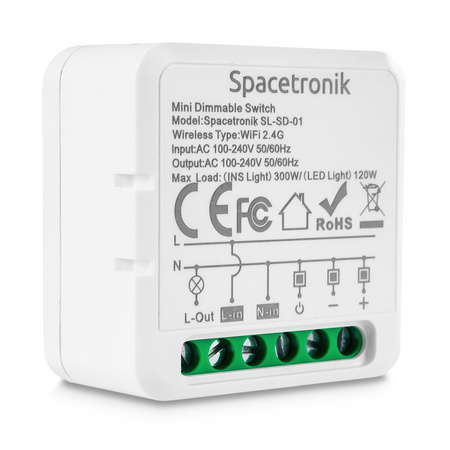 Mini Dimmer ściemniacz światła SMART WiFI Tuya