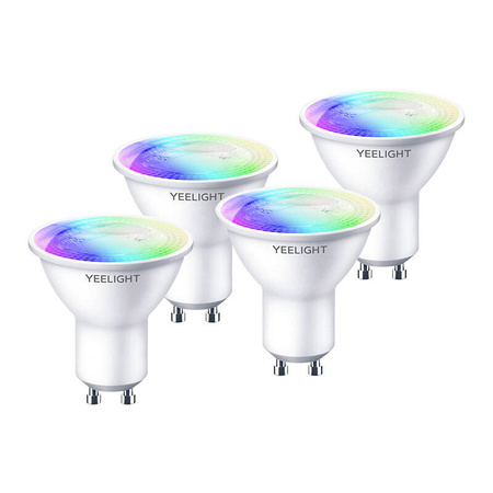 LED GU10 5W RGB Smart Yeelight W1 4pak bulb