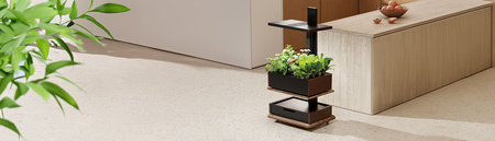 SPGC22BB floor stand for flowerpot