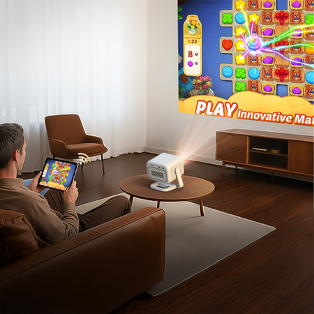 Projektor przenośny DLP WiFi 1080p GoogleTV BYINTEK Ufo U90