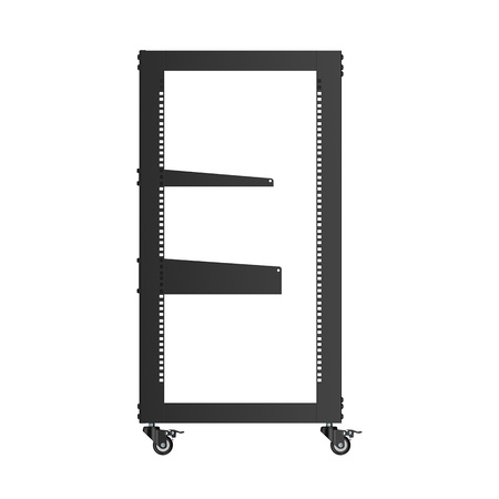 Mobilny stelaż serwerowy 19 "Open Rack Pro-17U