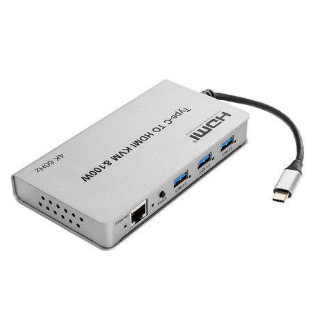 USB-C to HDMI KVM Adapter 100W 4K 60Hz SPU-M17