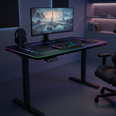 Spacetronik SPE-124B electric desk stand