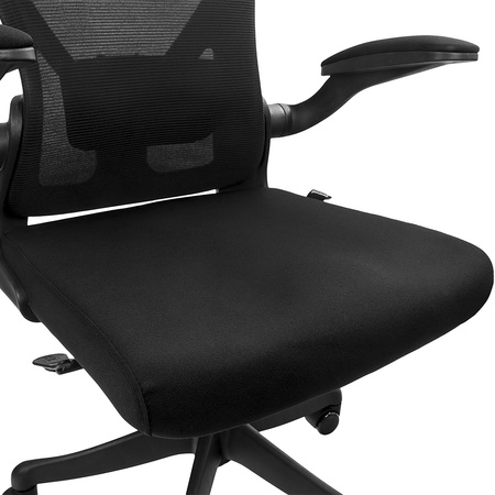 ARON Black swivel office chair
