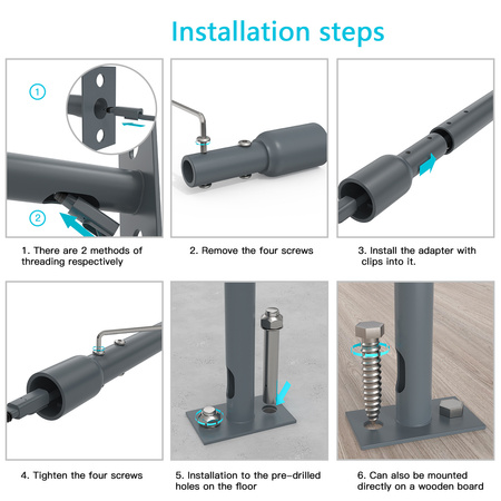 Uchwyt do anten Starlink na dach Spacetronik SSM01