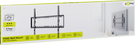 Držák Goobay BASIC FIXED L 37"-70" TV do 35 kg