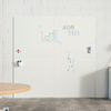 Matte magnetische Schreibtafel 75x115
