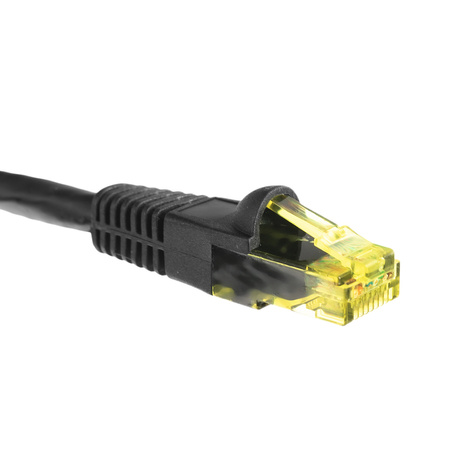 RJ45 CAT 6 U/UTP AWG24 PE CU Fluke PoE kábel 10m
