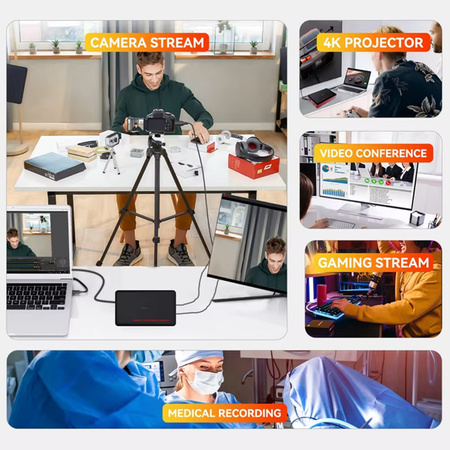 Ezcap382 Full HD HDMI rekordér s USB-C