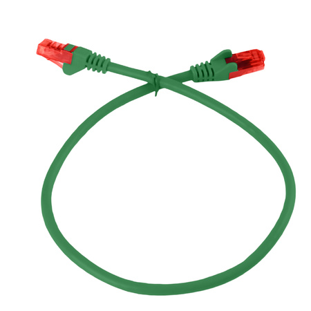 RJ45 CAT 6 U/UTP AWG24 zelený 2m kábel