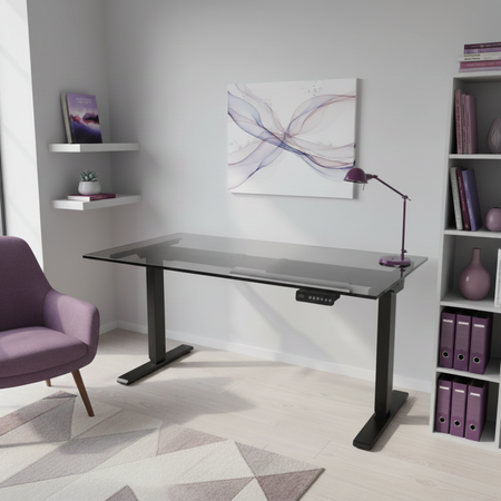 Spacetronik SPE-224RB electric desk stand