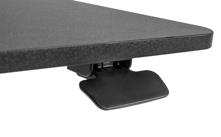 Buddy 04 nastavitelný stolek na kolečkách černý