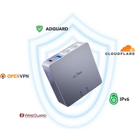 Bramka bezpieczeństwa GL.iNet Brume 2 GL-MT2500A