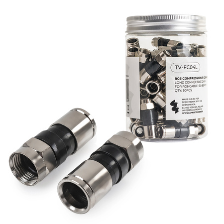 Spacetronik F kompresní konektor TV-FC04L Long 50sz