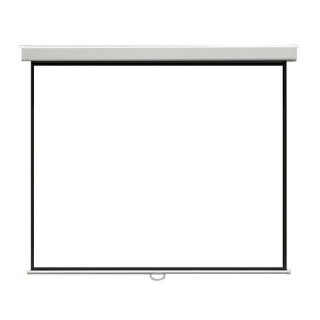Ekran projekcyjny zwijany ręcznie 100" 4:3 biały