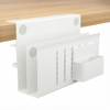 Boczny organizer do biurka na zacisk 30×30×12 cm biały SPB164W