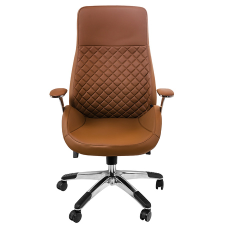 Bürodrehsessel mit Armlehne ALMA braun