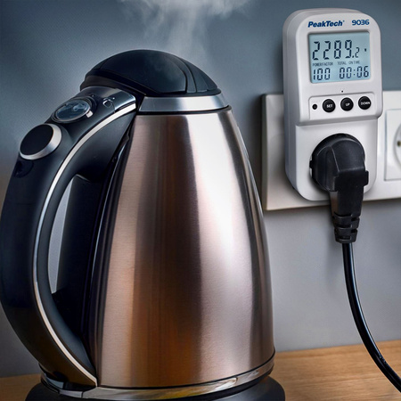 Cyfrowy Licznik Zużycia Energii PeakTech 9035