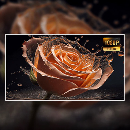 Telewizor lustro naścienne łazienkowe 24" Smart TV