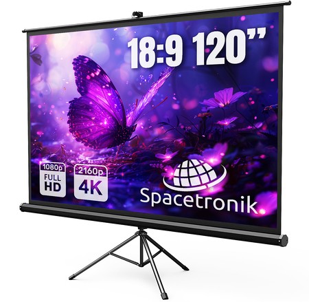 Projekční plátno se stativem 120" 4K Spacetronik