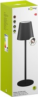 Goobay LED nightstand lamp black