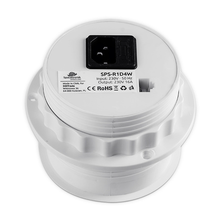 Gniazdo blatowe okrągłe Spacetronik SPS-R1D4W