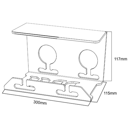 CABLE MANAGEMENT TRAY