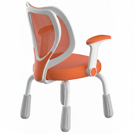 Krzesło dziecięce SPC XD26O pomarańczowe regulacja wysokości podłokietniki
