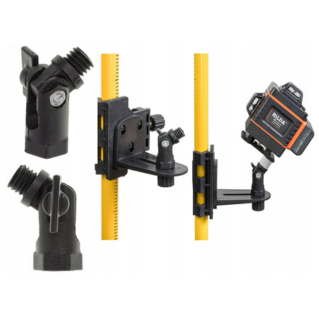 Tyczka do lasera poziomicy laserowej 4m Linbox