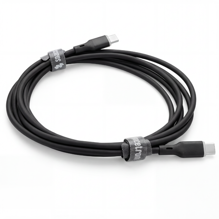 Kabel LED silikonowy USB-C do USB-C 0.5m