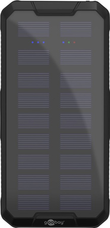PowerBank Goobay 20000 mAh z baterią solarną QC PD