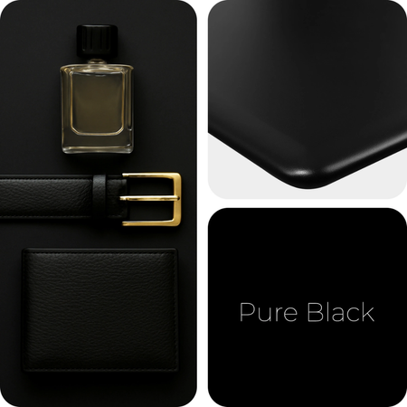 Zestaw cztery biurka elektryczne Spacetronik Pure Black z fotelami