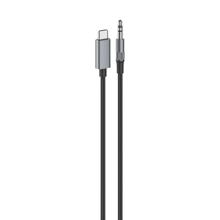 DAC adapter cable from USB-C to Jack 3.5mm 1m grey
