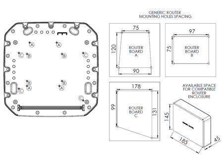 Antena 6w1 CPE 5G/WiFi MIMO4x4 Poynting EPNT-2-V3