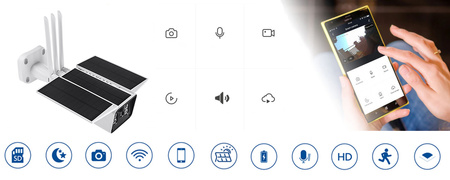 Kamera WiFi Solarna z bateriami Smart Life SL-C51