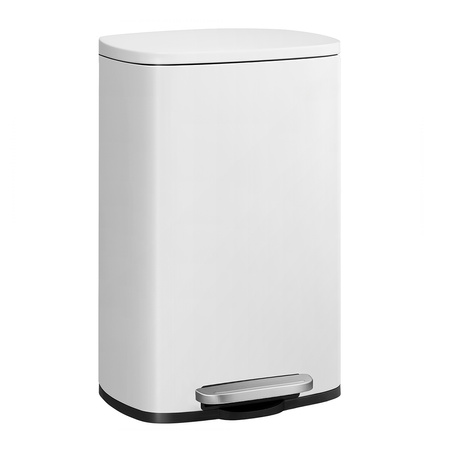 Funky Trash Can White Black Spacetronik Pojedynczy