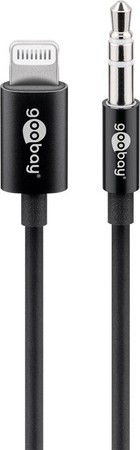 Jack 35mm - Apple Lightning 8-pin kabel Goobay 1m