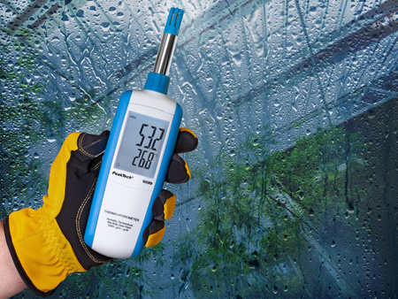 PeakTech 5039 dew point thermohygrometer