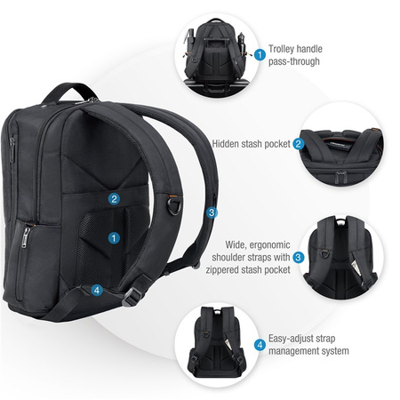 EVERKI ECO Studio Rozšíriteľný 15" batoh na notebook