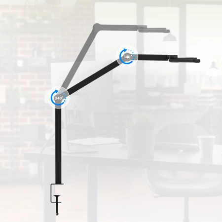 LED-Schattenlos-Zeichenpultlampe Glow D2