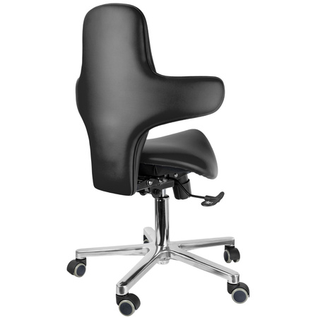 Ergonomiczny hoker regulowany SELLA czarny