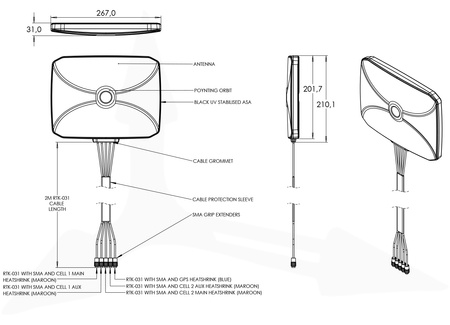 PATCH-25 directional antenna