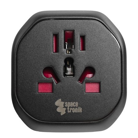 Adapter podróżny Spacetronik SR104 UK/US/AU 2500W