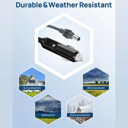 Spacetronik SSK4 Kabel zasilania samochodowego 5 m