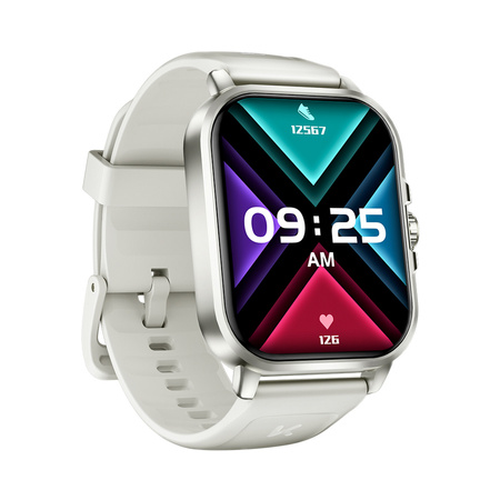 Smartwatch Kumi KU7 Meta 90 trybów 40 mm Srebrny