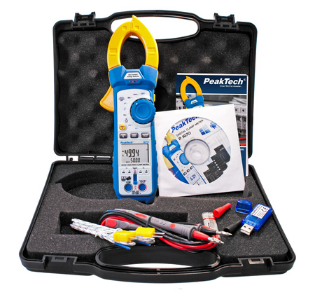 PeakTech 1670 Digital Clamp Meter with Bluetooth