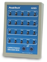 Capacitance dec. with PeakTech 3285 sliding gears