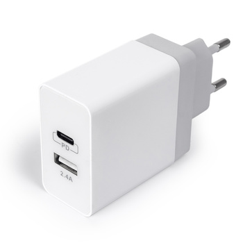 2-in-1 USB-C USB PD Quick 17W 3.4A Charger SPC-01W